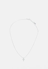 CLARA CROSS NECKLACE  - Ogrlica - silver-coloured