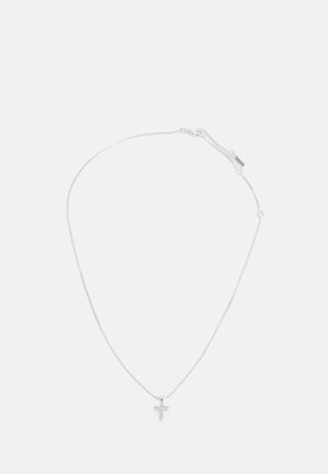 CLARA CROSS NECKLACE  - Kaklarota - silver-coloured