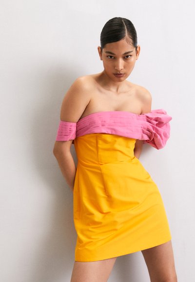 Rachel Gilbert MANUELA MINI - Robe de soirée - saffron/pink