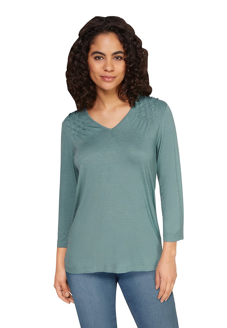 heine Longsleeve petrol heine Longsleeve petrol