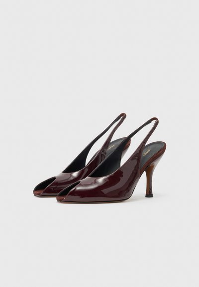 NEOUS HAMAL - Decolleté - dark chocolate