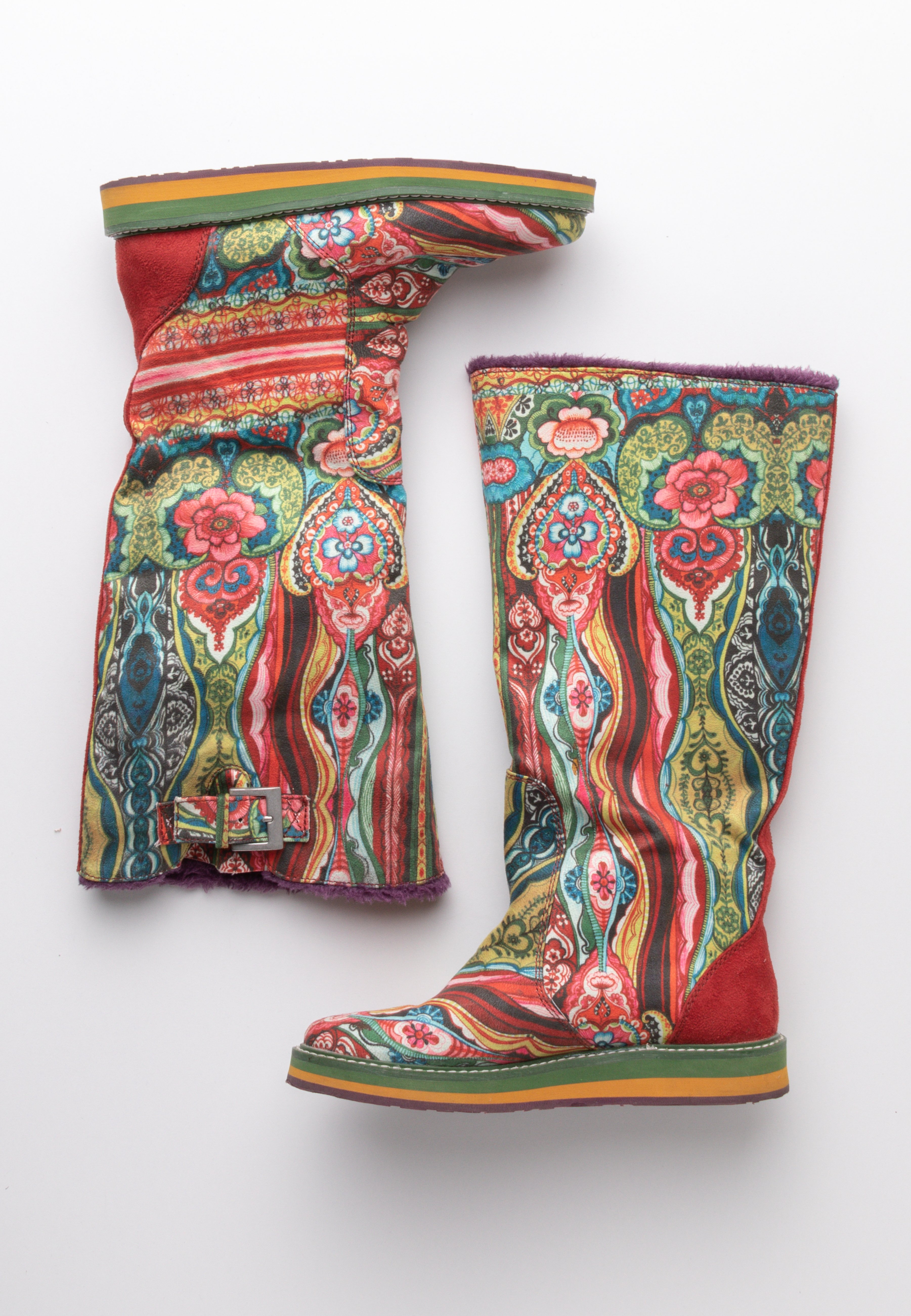 Desigual Botas para la nieve - multi-colored/multicolor - Zalando.es