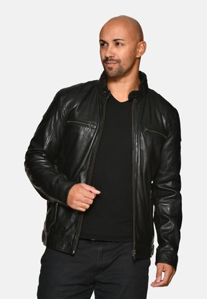 JCC Leren jas - black