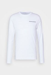 ESSENTIAL BACK TEE - Camisola de manga comprida - bright white