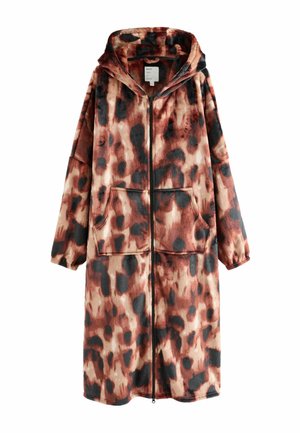 REGULAR FIT - ZIP THROUGH OVERSIZED  - Badjas - animal print