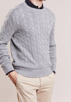 Jersey de punto - mottled grey