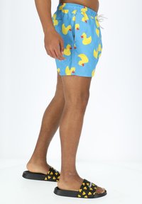 Blount & Pool Short de bain - blue/yellow duck