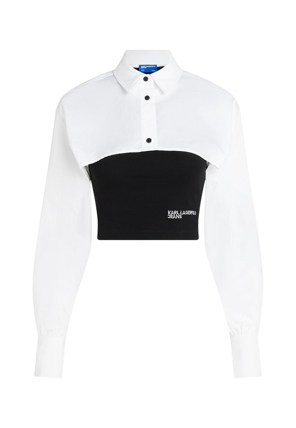 BLOCKED BLOUSE - Button-down blouse4