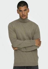 Only & Sons Svetrík - desert taupe