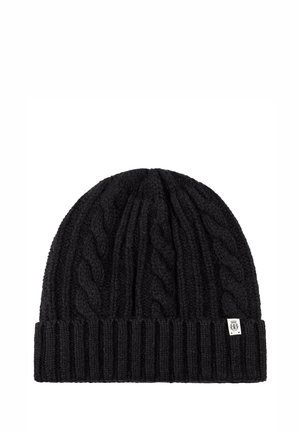 CABLED  - Beanie - black