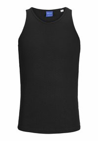 TANK EINFARBIG RUNDHALSAUSSCHNITT  - Tops - black
