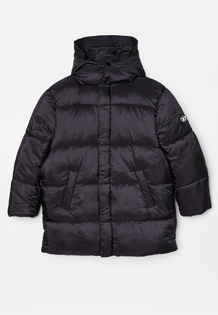 Diesel Wintermantel zwart Diesel Wintermantel zwart