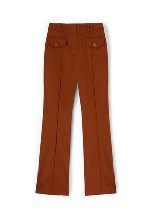 Motivi, PANTALONI FLARE CON TASCHE - Trousers - marrone