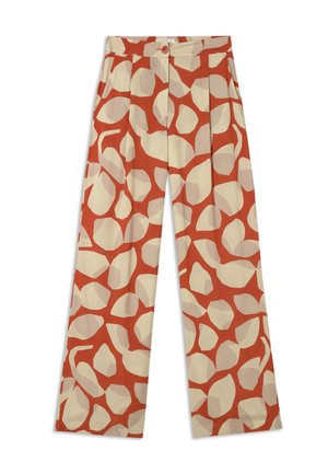 Thinking Mu MANOLITA - Pantalon classique - brick red