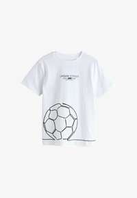 Nevybrané, red blue white football