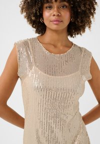 Culture CUGIYA  - Koktailové šaty/večierkové šaty - champagne sequins