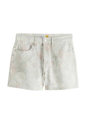 Next, TALL FIT - HIGH RISE A-LINE DENIM SHORTS . - Denim shorts - floral print