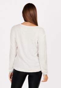 Key Largo WSW SKY ROUND - Long sleeved top - offwhite