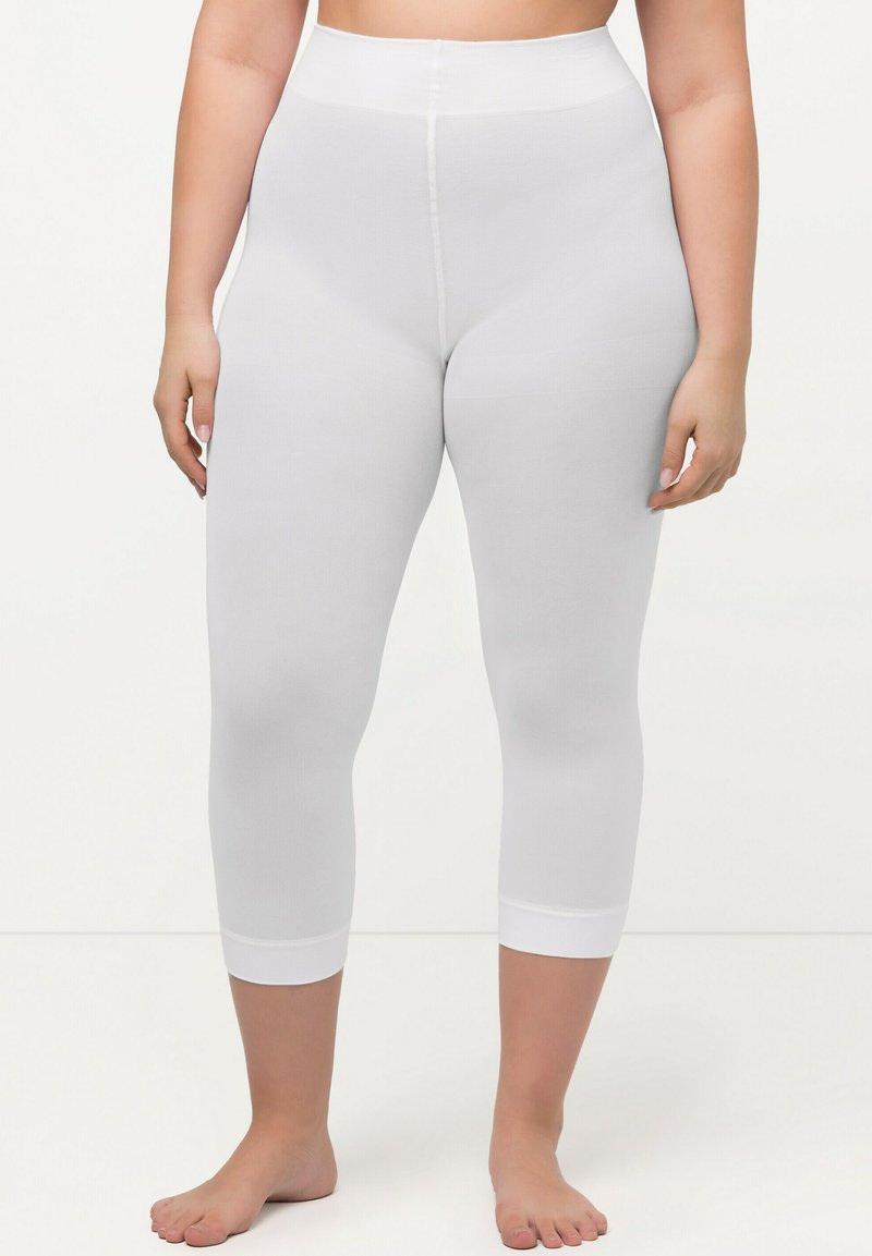 Ulla Popken Leggings - Strümpfe - white
