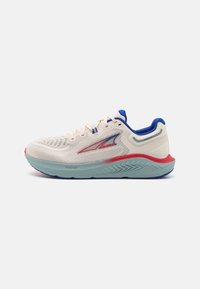 Altra - PARADIGM 7 ROAD - Lúdtalpbetétes futócipő - white/blue Miniatűr kép 1