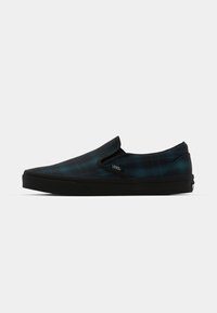 CLASSIC SLIP-ON UNISEX - Jalga libistatavad jalanõud - thrift store blue/black