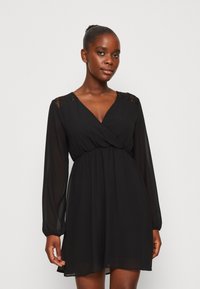 VILA - VIURA DRESS - Cocktailjurk - black Miniatuurafbeelding 1