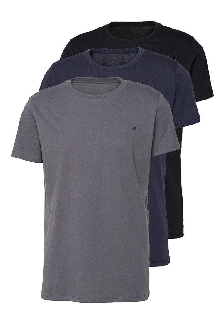 Replay T-shirt basic grijs