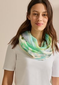 Cecil LOOP MIT FOLIENDETAILS - Schlauchschal - gelb
