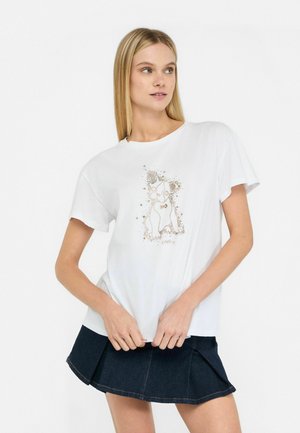 LIU JO Print T-shirt - white