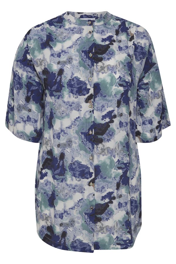 FPDANA - Button-down blouse - midnight sail mix4