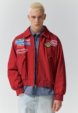 PULL&BEAR PATCH  - Overgangsjakke - red