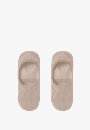 UNISEX INVISIBLE - Calcetines tobilleros - beige meliert