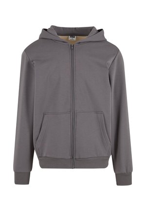 Felpa con zip - grey