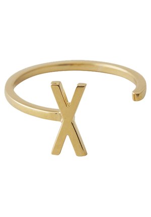 Design Letters INITIAL RING GOLD (A-Z) - Ringe - gold-coloured