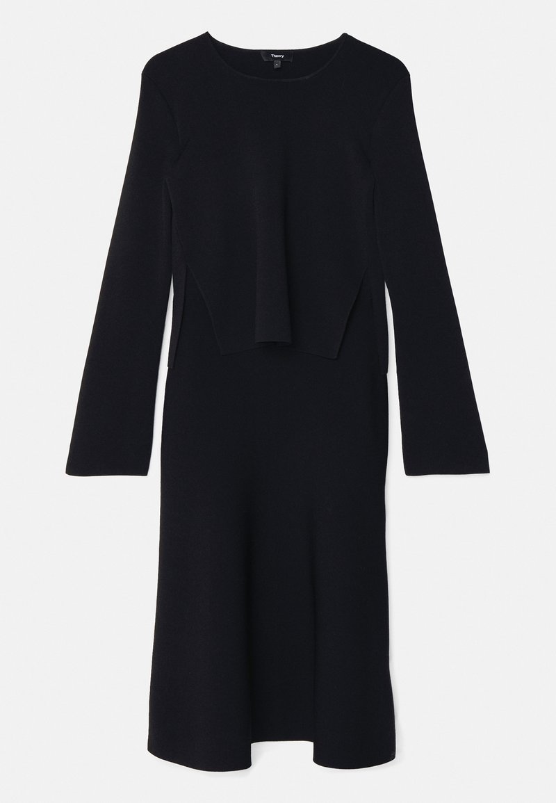 Theory Gebreide jurk zwart