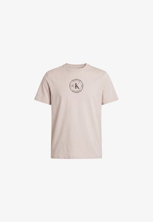 Calvin Klein Jeans, CREST GRAPHIC - Μπλουζάκι με στάμπα - ashes of roses