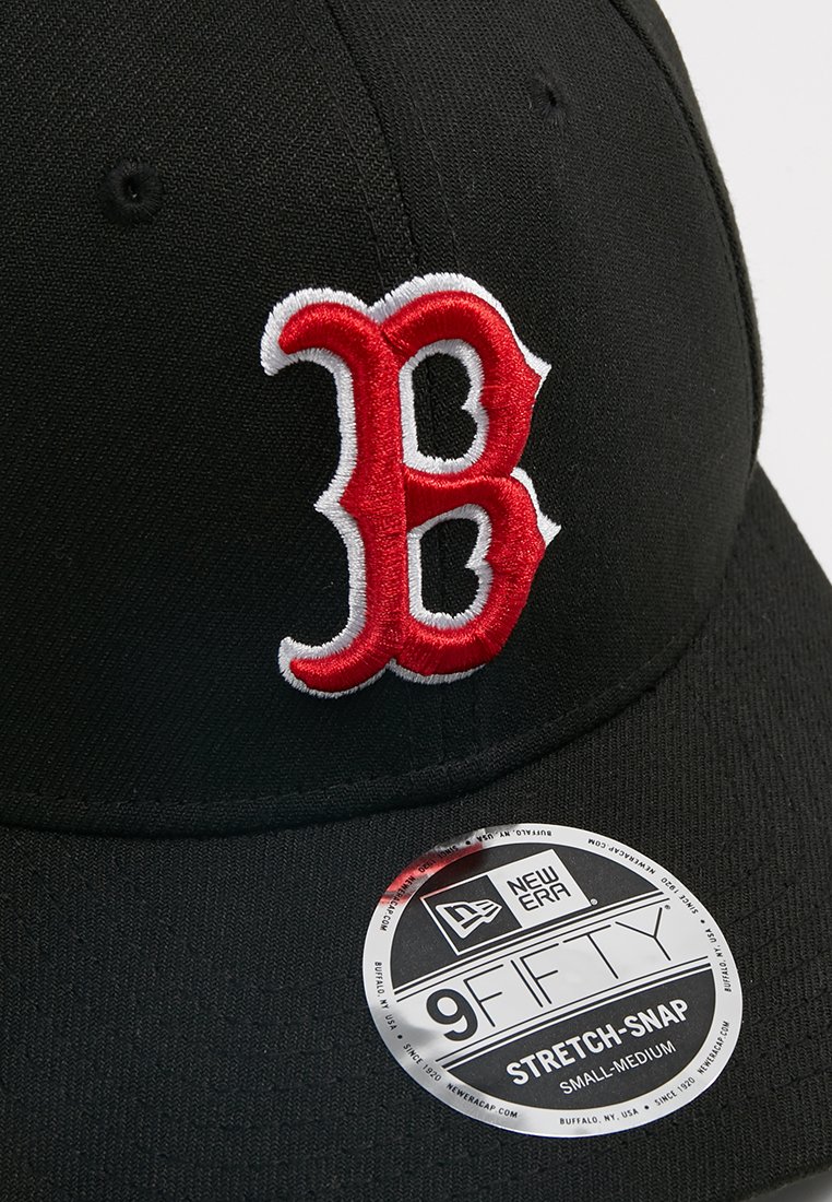 black red sox cap