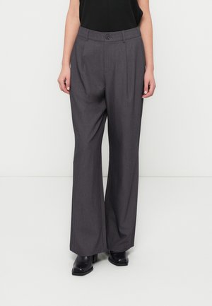 Vero Moda VMDALLAS  - Pantalon classique - dark grey melange