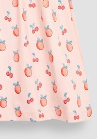 JoJo Maman Bébé CRAB CROSS BACK SMOCKED REGULAR FIT - Vapaa-ajan mekko - pink peach cherry