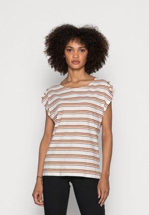 BUTTON - Print T-shirt - off white