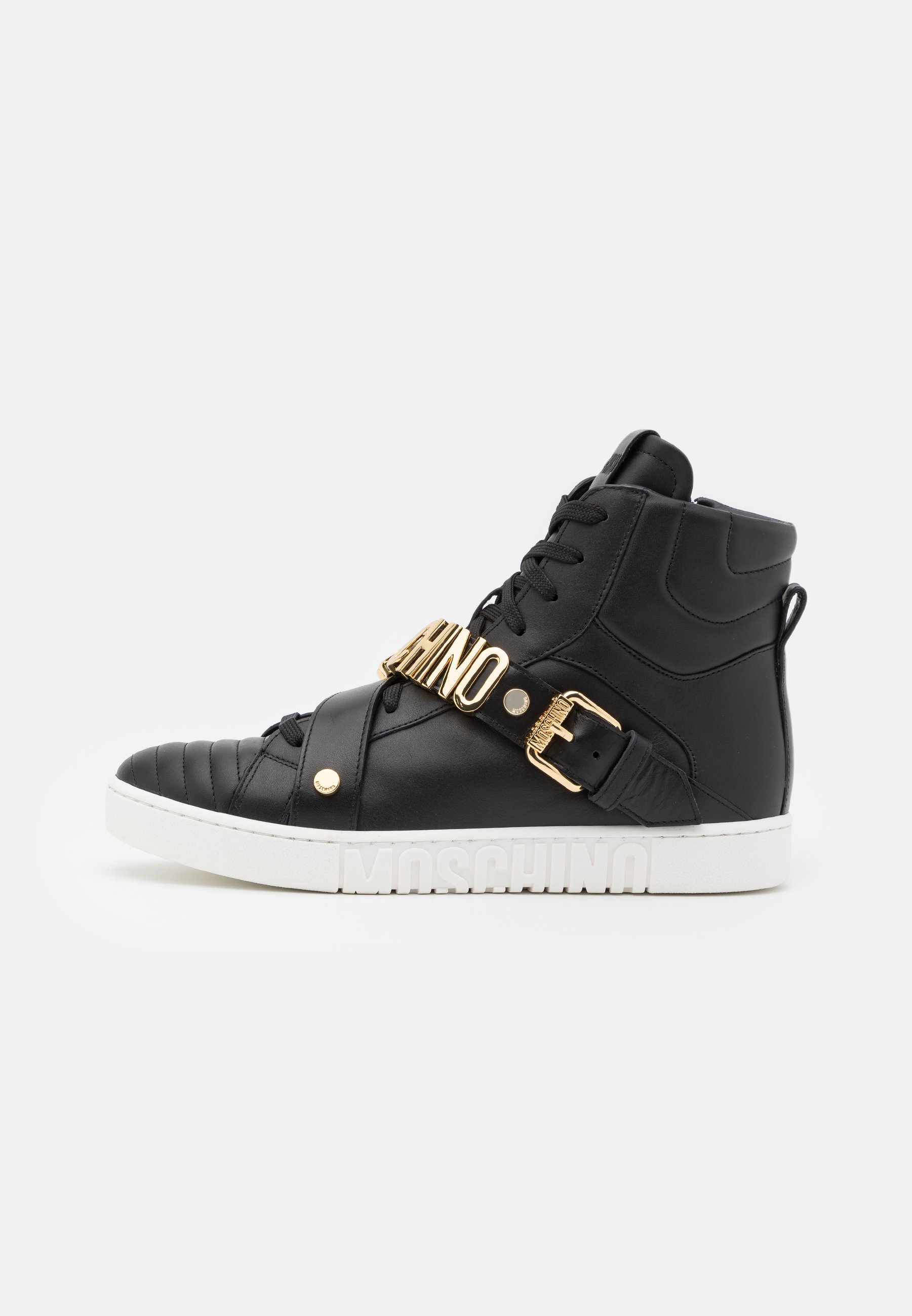 MOSCHINO Sneakers hoog - nero/Zwart - Zalando.nl