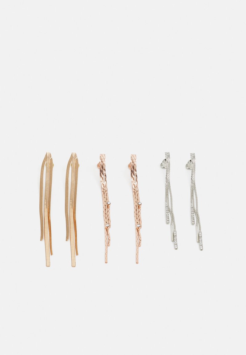 ALDO VIENA 3 PACK - Korvakorut - silver-coloured/rose gold-coloured/ gold-coloured