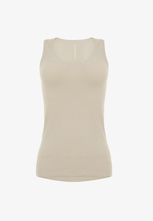 Wolford, SEAMLESS FORM TOP SLEEVELESS - Top - sandstone