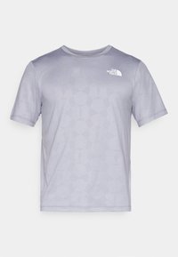 SHORT SLEEVES TEE EMBOSSED - T-skjorte til trening - pearl mist