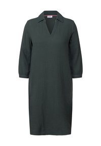 Robe Chemisier Cecil Femme - Denim Décontracté Longueur Genou