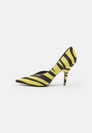 SHOES - Decolleté - black/lime