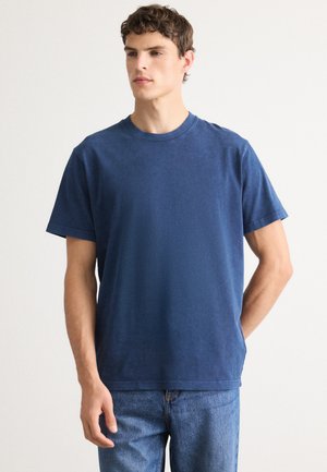 COMBED DYE TEE - T-shirt basic - parisian night