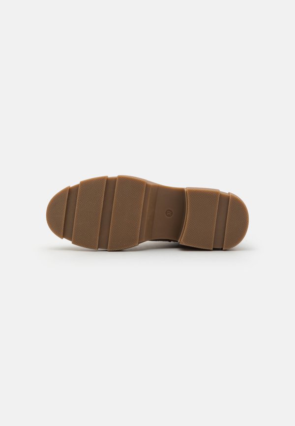 Lace-up ankle boots - cognac4