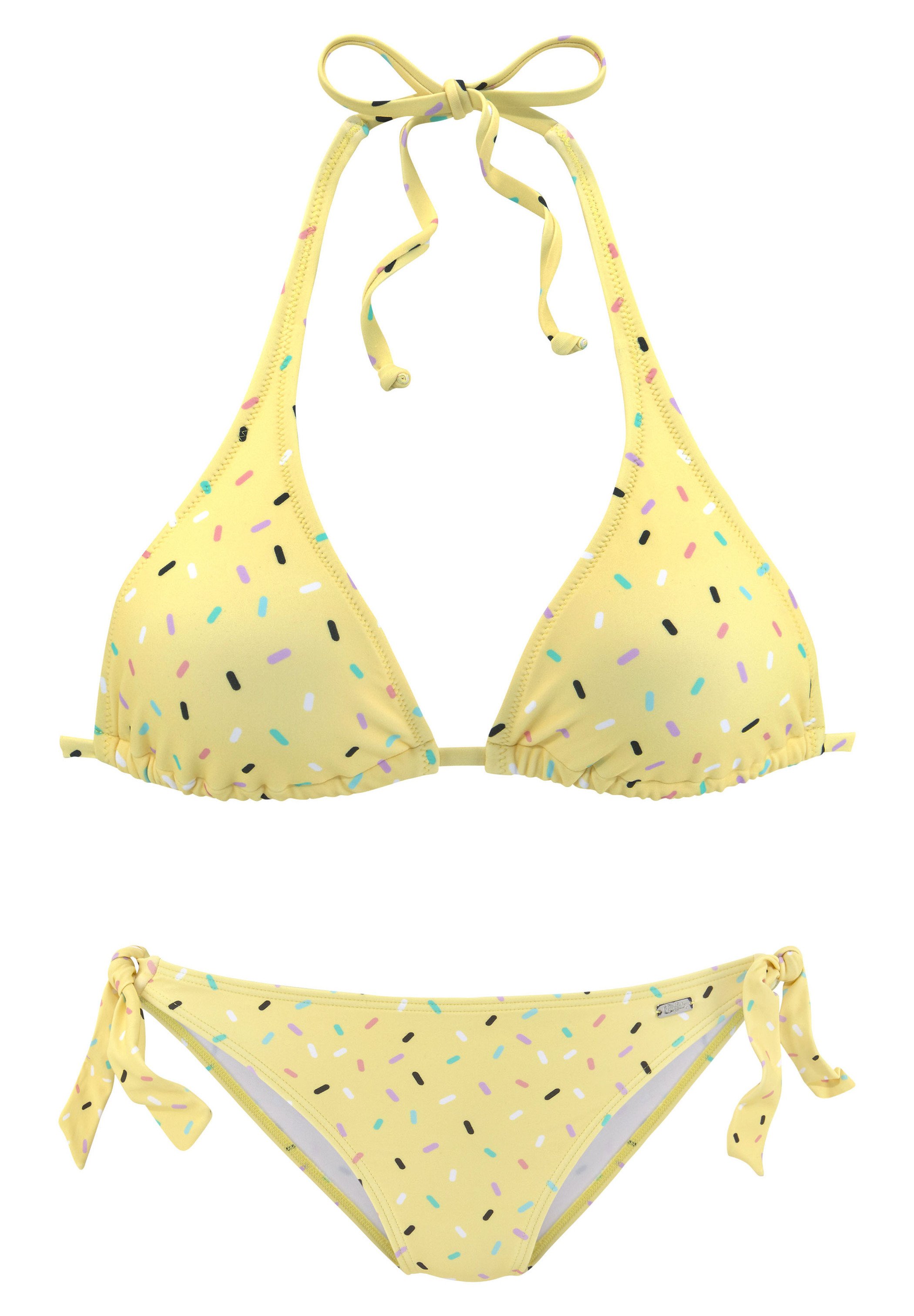 Buffalo Bikini gelb/bedruckt/gelb Zalando.ch