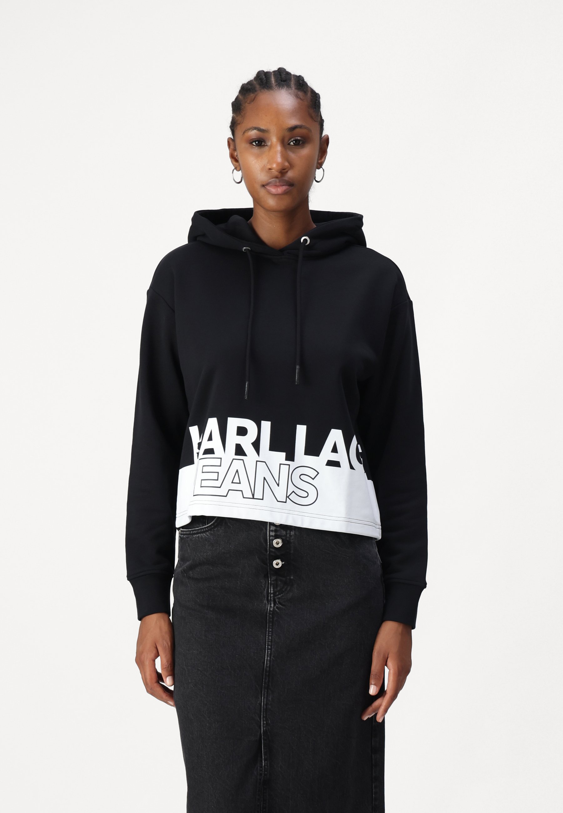 Hooded Sweatshirt Karl Lagerfeld Logo Sweatshirt Karl Lagerfeld